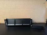 Numark Vm-03 Mk-ii Three-screen Monitors Tested, Working Good, W/power Supply. Fixed Price $265.00.
