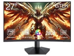 Gtek 27" Curved Gaming Monitor, 280hz 1080p, 1ms, Freesync, Dp Hdmi. Fixed Price $219.30.