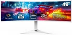 Crua 49'' Dqhd (5120x1440) Curved Monitor Cr490qc. Fixed Price $494.95.