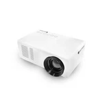 Ematic Mini Portable Theater Projector, White. Fixed Price $49.99.