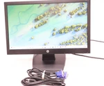 Hp V194 18.5" Black Lcd Color Monitor With Stand And Cables. Fixed Price $59.99.