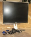 Dell 19" Lcd Monitor With Power ,vga Cord-silver/black. Fixed Price $60.00.