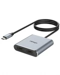 Fairikabe Usb C To Dual Displayport Mst Hub Splitter, 4k 60hz Type C.... Fixed Price $52.77.