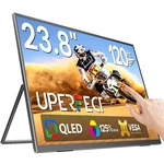 Uperfect 23.8" Qled 120hz Portable Monitor Touchscreen Usb C Pc Screen. Fixed Price $159.99.