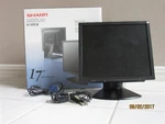 17" Sharp Monitor 1280 X 1024 Ll172cb Tested. Fixed Price $27.49.