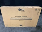 Lg 49" Commercial Signage Display 4k 49uh5j-h New Open Box. Fixed Price $829.99.