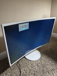 Samsung 32 Curved Va Panel Monitor 1080p Hdmi/vga White C32f391fwn. Fixed Price $99.99.
