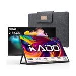 Kado Dual Portable Monitor Setup - 2-pack 15.6'' Fhd 1080p, Ultra-slim Laptop.... Fixed Price $160.53.
