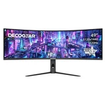 Deco Gear Dgsky49 49" Curved Ultrawide 32:9 R1000 Monitor 5120 1440 120 Hz. Fixed Price $799.99.