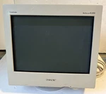 Sony Trinitron Multiscan E200 Cpd-e200 17" Flat Crt Computer Display Monitor. Fixed Price $325.00.