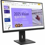 Lenovo Thinkvision E27q-40 27" Class Wqhd Led Monitor - 16:9 Raven Black. Fixed Price $253.13.