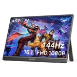 Arzopa 16.1 144hz Portable Gaming Monitor 106 Srgb 1080p Fhd Kickstand. Fixed Price $194.24.