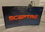 Spectre C325b-fwd240 32" Curved Gaming Monitor - Gunmetal/ Open Box/ New. Fixed Price $175.00.