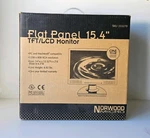 Norwood Micro 15.4" Flat Panel Tft/lcd Monitor Model Olm-154d1 Sku 333270 Nib. Fixed Price $149.95.