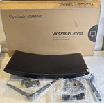 Viewsonic Vx3218-pc-mhd Vs18453 Omni Va Led 32 Inch 165hz Curved Gaming Monitor. Fixed Price $179.99.