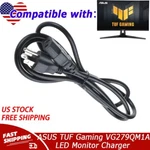 Ac Power Cord Cable For Asus Tuf Gaming Vg279qm1a Vg27aql3a Led Monitor Us. Fixed Price $10.88.