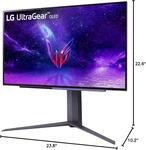 Lg 27gr95qe-b 27 Ultragear Oled Gaming Monitor Qhd With 240hz Refresh Rate. Fixed Price $437.00.