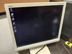 Nec L174f1 Accusync Lcd72v Computer 1280x1024 17" Monitor Vga Beige + Stand. Fixed Price $135.00.