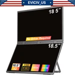 Eviciv Dual Ustation 18.5" Folding Monitor Extender Portable Display W/ Stand Us. Fixed Price $219.99.