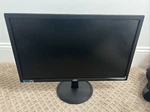 Aoc E2260swdn 22'' Widescreen Led Lcd Monitor - No Power Cord. Fixed Price $24.99.