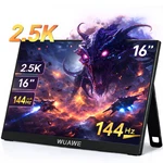 16 Inch 2.5k 144hz Portable Gaming Monitor Wuawe 16:10 Ips Freesync Pro 3ms. Fixed Price $278.99.