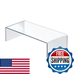 Azar Displays 515338-1pk Acrylic Laptop Stand Computer Riser For Desk Monitor. Fixed Price $51.54.