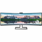 Philips 499p9h 49" Curved Led Dqhd 5120x1440 Monitor Hdi- Dp Usb Kvm Spkr Vesa. Fixed Price $1182.47.