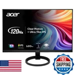 Acer R240y 23.8" Ips Fhd 1920x1080 Ultra-thin Gaming Office Monitor. Fixed Price $133.32.