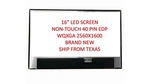 Auo Au Optronics B160uan01.l 16.0" Wuxga Ag Ips Display Screen Matte 400nit. Fixed Price $92.99.