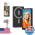 4" Slim Selfie Monitor Screen For Iphone/android, Magnetic Wireless Mirro. Fixed Price $61.74.
