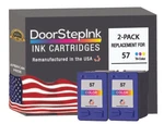 Doorstepink Compatible Ink Cartridges For Hp 57 Twin Color-usa. Fixed Price $19.99.
