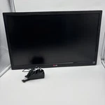 Lg Full Hd 1080p 24" Monitor 24m35h-b With Switching Adapter. Fixed Price $45.00.
