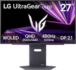 Lg 27gx790a-b 27-inch Ultragear Oled Gaming Monitor Qhd 1440p 480hz, 0.03ms Rp. Fixed Price $849.99.