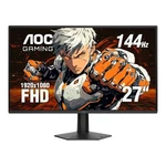 Aoc 27g50f 27 Inches Gaming Monitor Ips Fhd 144hz G-sync Compatible Black. Fixed Price $85.79.