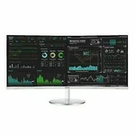 Samsung C34j791wtn 3440x1440 Thunderbolt 3 Curved Qled Pc Monitor For Parts.. Fixed Price $129.00.