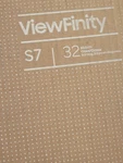 Samsung Viewfinity S7 32" 4k Uhd Monitor - 3840 X 2160 Ls32d700 Used In Box. Fixed Price $180.00.
