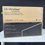 Lg 27gl650f-b Ultragear 27" Full Hd Ips Led Gaming Monitor - Black With Box. Fixed Price $50.00.
