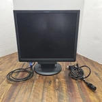 Planar Pl1700 17" Lcd Monitor Black Pl1700-bk Vga Tested Working W/ Cables. Fixed Price $29.35.