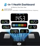 Ge Scale For Body Weight, Fat, Bmi, Muscle Mass, Smart Bathroom Scales. Fixed Price $30.00.
