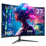 Z-edge Ug27 27-in. 1080p 200-hz Curved Gaming Monitor. Fixed Price $194.10.