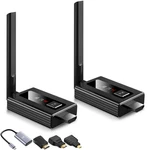 Pluseinnovate Wireless Hdmi Transmitter And Receiver Upgraded Range. Fixed Price $149.41.