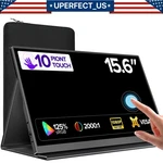 Uperfect 15.6" Touchsreen 1080p Hdr Ips Ultra Slim Portable Monitor Hdmi Input A. Fixed Price $65.99.
