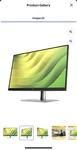 Hp E24q G5 23.8" Qhd Ips Led Monitor - Black/silver Open Box (all Accessories). Fixed Price $259.99.