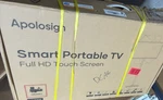 Apolosign 32" Uhd 4k Touch Screen Smart Portable Tv. Fixed Price $550.00.