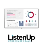 Lg 65ul3g-b 65" 400 Nits 60 Hz Uhd Signage With Built-in Speaker. Fixed Price $1349.00.