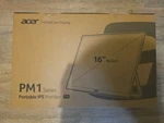 Acer Pm161w 16" 1900x1200 Portable Ips 6 Ms Monitor Usb-c Mini-hdmi Include Cabl. Fixed Price $79.75.