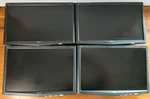 Lot Of 4 Acer Widescreen 19" 18.5" Monitors X193w & X183h Tested Working. Fixed Price $160.00.
