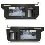 7" Car Lcd Rear View Mirror Screen Monitor Dvd/vcd/gps/tv Sun Visor Left/right. Fixed Price $76.80.