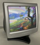Gateway 17" Ev700aa 1440x1080 Vga Crt Monitor Tested No Power Cord. Fixed Price $179.99.
