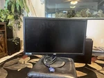 Aoc E2280swdn 23" Lcd Monitor, With Power Cord. Vga Cord And Input Dvi. Fixed Price $37.50.